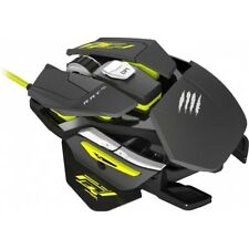 Mad Catz RAT Pro S Gaming Maus schwarz-gelb Optical Mouse Plug & Play PC NEU!