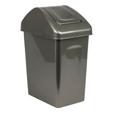 10l Mülleimer mit Klappdeckel BranQ Mülltonne Abfalleimer Mülltrenner