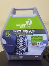 CATENE DA NEVE OMOLOGATE SNOW CHAIN 9mm PER GOMME 205/50 R 17 GRUPPO 90 AUTO