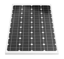 Solarmodul Monokristallin 100 W 12V Solarpanel Photovoltaik NEU TÜV Zertifikat