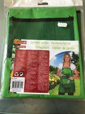 Garten-Schürze 4 Taschen abwaschbar grün Pflanzarbeiten Gärtnerschürze