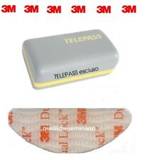ADESIVO TELEPASS  DUAL LOCK-BIADESIVO -  1 PEZZO  SINGOLO
