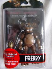 FNAF FREDDY - Five Nights at Freddy's Action Figure with SPRING TRAP RIGHT ARM