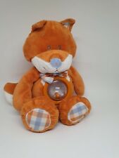  02 - Doudou peluche renard orange William et Henry bille  NOUKIES NEUF