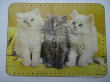 New  (other) Tray Base 11 3/4" x 15 3/4" for Basket work Vintage Retro Kittens