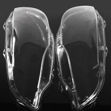 Pour BMW X5 E70 2008-2013 Phare Verre Lentilles Couvercle PLASTIQUE 1 Paire