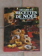 Livre cuisine RECETTES DE NOEL Bredele Patisseries d'Alsace Simone Morgenthaler