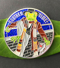 Doctor Gecko?  Geocoin  - blau, personal Coin