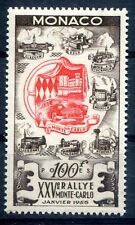 MONACO 1955 496 ** POSTFRISCH TADELOS RALLYE MONTE CARLO 100€(49853