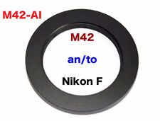 M42 - Al  M42 Objektiv Lens Adapter an -To Alle Nikon F Kamera AI  NIKON F Mount