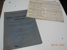 TRACÉS ET CROQUIS INDUSTRIELS NORMALISÉS 24 PLANCHES 1935 + 16 DESSINS D' ÉLÈVE