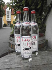 Aus Konkursmasse: 3x 0,70l Pileus ouzo Greek Aperitiv 