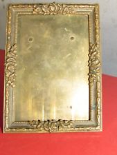 TRES BEAU CADRE A POSER OU SUSPENDRE FLEURS NAPOLEON III 19 EME SIECLE OLD FRAME