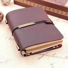 Carnet de voyage a la main Carnet de voyage en cuir pour les hommes et les fe u2