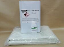 Kit 5 kg Résine polyester ISO + 100 ml catalyseur + 5 M² MAT 300 g/m² 