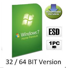 Windows 7 Home Premium  OEM Multilanguage Aktivierungs-Schlüssel 32 / 64 Bit