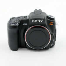 Sony Alpha DSLR-A300 10.0MP Digitalkamera - Schwarz (Nur Gehäuse) - gebraucht