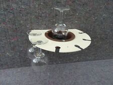 rince verre et bouteille avec support de verres