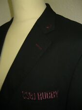 Vintage 90' Ancienne VESTE BLAZER 54 CSBJ BOURGOIN JALLIEU RUGBY Maillot Costume