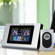 Digital LCD Réveil station météo thermomètre intérieur/extérieur météorologique