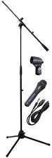 NJS Professional Complete Dynamic Microphone and Mic Stand Kit Xmas Gift #KIT9