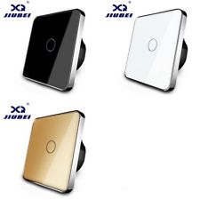 interrupteur tactile de luxe simple chromé