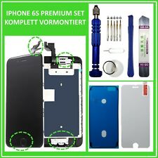 Display für iPhone 6S mit RETINA LCD Glas VORMONTIERT Komplett Front SCHWARZ NEU
