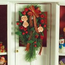Hängende Weihnachtsgirlande Hanging Christmas Garland Puppenstube 1:12 Art 4444