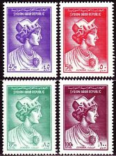 Syrien Syria 1962 ** Mi.814/17 Zenobia Fürstin Ruler
