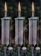 3x Gartenfackel Öllampe 120 cm Garten-Fackel Ölfackel Öl-Lampe Gartenlaterne NEU