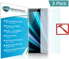 3 x Slabo PREMIUM Panzerglasfolie für Sony Xperia XZ3 KLAR "Tempered Glass" 9H