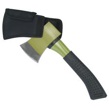 MIL-TEC VOLLSTAHL AXT Beil mit Tasche, Campingbeil Survival Outdoor Campingaxt