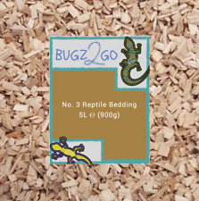 Bugz2go Beech Chips Reptile Substrate snake lizard tortoise pigeon bird bedding