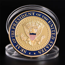 US 45th President Donald Trump Commemorative Coin  Collection Gifts Souvenir CWF
