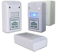 RIDDEX PLUS SCACCIATOPI SCACCIA TOPI INSETTI ZANZARE TALPE REPELLENTE ULTRASUONI