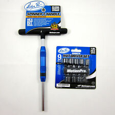 Motion Pro Spinner T - Poignée Enbout Hexagonal Conducteur & 9 Pièces Clé Écrou