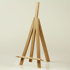 Mini Staffelei Menükartenhalter Tischstaffelei 25 cm aus unbehandeltem Holz