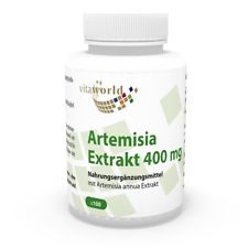 Artemisia annua extrait (30:1) 400mg 100 Capsules Artemisinin armoise annuelle