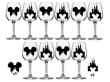  ,VINYL DECAL, STICKER FOR CRAFT, WINE GLASS, BOTTLE, 