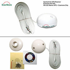 Marine GPS Recepteur SA-320 10m sériel navigation NMEA RS-232 12 canaux 143dBm