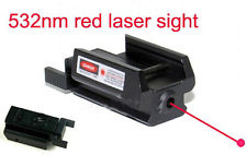Laser rouge Scopes for PISTOLET Glock 17 19 20 21 22 23 30 31 32 rail Weaver