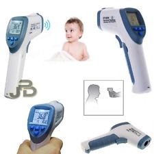 TERMOMETRO LASER DIGITALE INFRAROSSI BAMBINO ADULTO TEMPERATURA CORPOREA FEBBRE