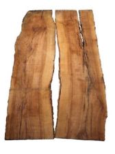 2x Oliven Brett Holz Olivenholz Baumscheibe 116x26/38cm 17/19mm