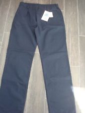PANTALON LE GLAZIK "PORNICHET" TAILLE 44 BLUE NAVY COTON BIO NEUF