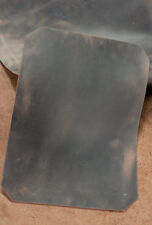 Einmaliges Leder braun, Blankleder, Dickleder, Antikleder, Vintage - Used Optik