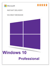 WINDOWS 10 PRO 32 / 64 BIT WIN 10 OEM GENUINE LICENSE ORIGINAL