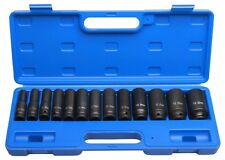 Coffret douilles à chocs 1/2" 10 - 32 mm douilles pour clé à choc