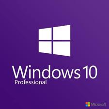 INSTANT WINDOWS 10 PROFESSIONAL PRO 32|64 BIT GENUINE ACTIVATION KEY