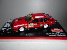 ALFA ROMEO GTV6 RALLY MONTE CARLO 1983 LOUBET ALTAYA IXO 1/43