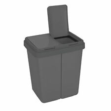 Zweimer Duo Müllbehälter Kunststoff Mülleimer Abfalleimer Mülltrennsystem 2x25 L